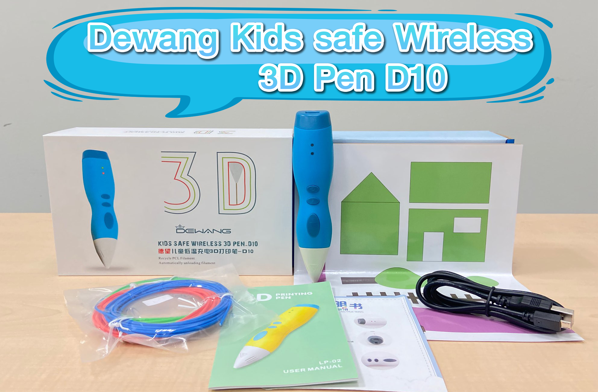 DEWANG Low-Temperature 3D Pen PCL Filament