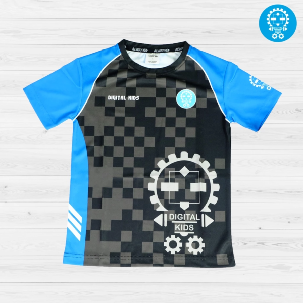 เสื้อยืดเด็กลาย Digital KIDS เนื้อผ้านิ่มใส่สบาย เหมาะสำหรับเด็กอายุ 1-10 ขวบ ใส่ได้ทั้งหญิงและชาย - Image 2