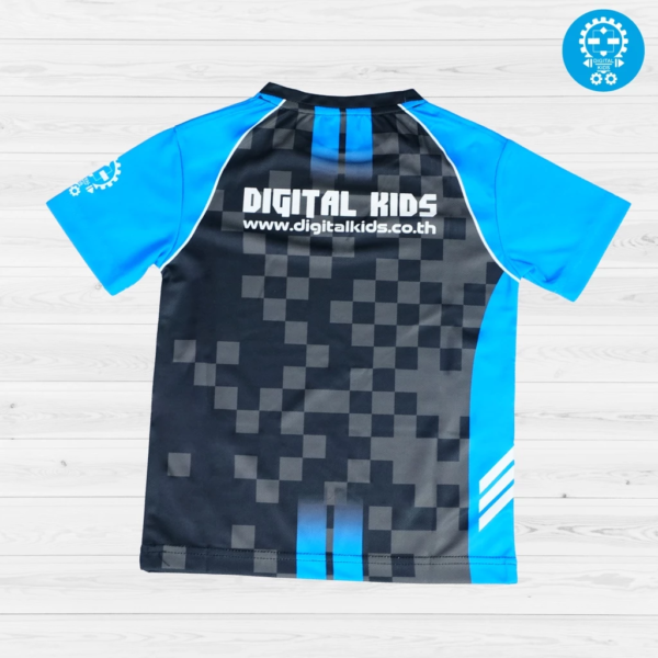 เสื้อยืดเด็กลาย Digital KIDS เนื้อผ้านิ่มใส่สบาย เหมาะสำหรับเด็กอายุ 1-10 ขวบ ใส่ได้ทั้งหญิงและชาย - Image 3